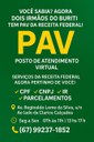 PAV facilita o acesso a serviços da Receita Federal para a população de Dois Irmãos do Buriti PAV facilita o acesso a serviços da Receita Federal para a população de Dois Irmãos do Buriti